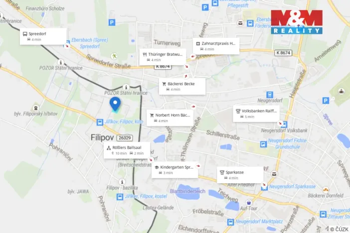 Prodej pozemku pro bydlení, Jiříkov - Filipov, 1471 m2