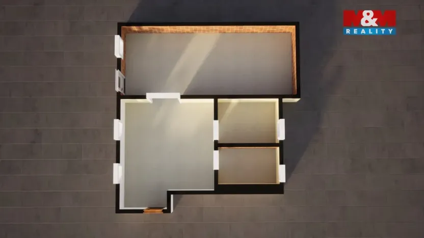 Prodej bytu 3+1, Velké Březno - Valtířov, 73 m2