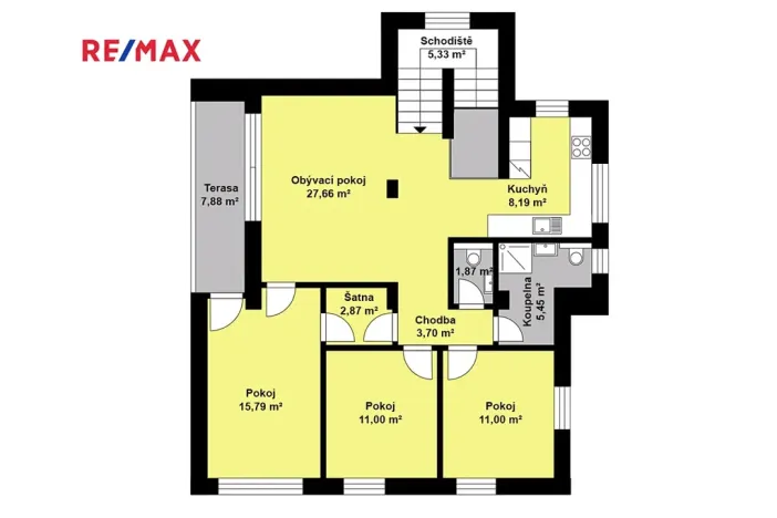 Pronájem bytu 4+kk, Kolín, Leoše Janáčka, 92 m2