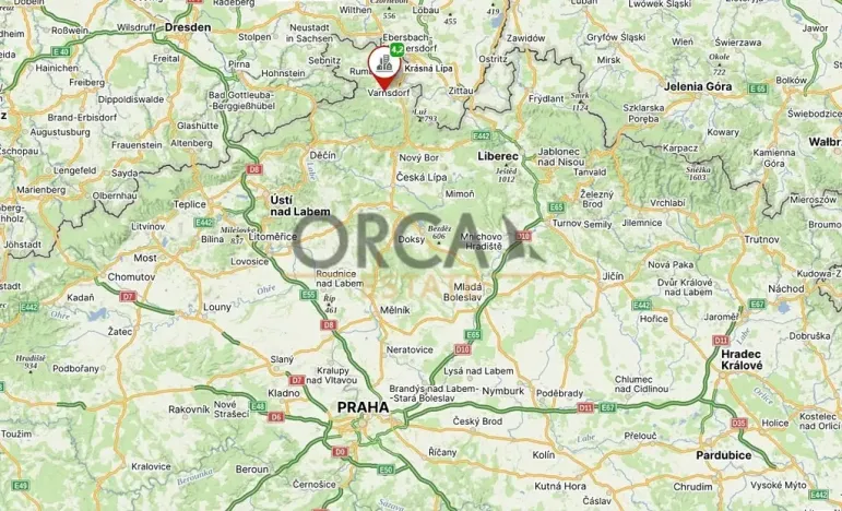 Prodej pozemku, Krásná Lípa, 2377 m2