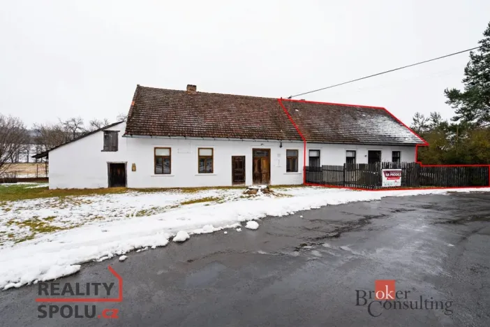 Prodej rodinného domu, Měčín - Třebýcina, 80 m2