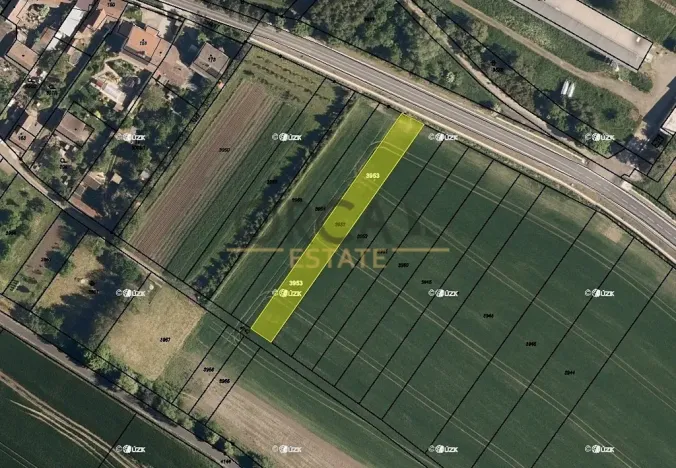 Prodej pole, Kozlany, 1091 m2