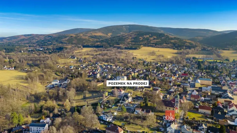 Prodej zahrady, Nové Město pod Smrkem, 593 m2
