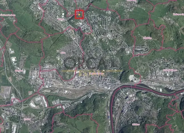 Prodej pozemku, Ústí nad Labem, 1945 m2