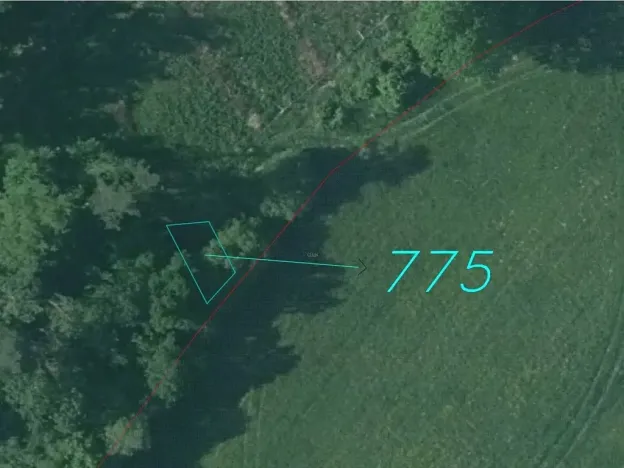 Dražba louky, Peč, 7060 m2