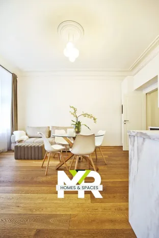 Pronájem bytu 2+kk, Praha - Karlín, Kaizlovy sady, 55 m2