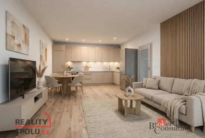 Pronájem bytu 2+kk, Pardubice - Pardubičky, Nová Tesla, 53 m2