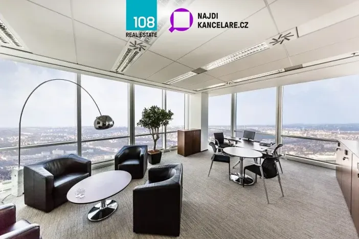 Pronájem kanceláře, Praha - Nusle, Hvězdova, 13370 m2