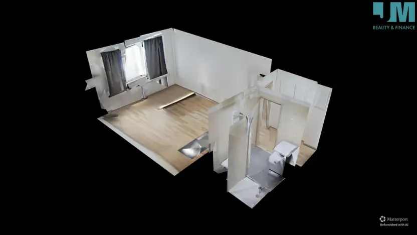 Pronájem bytu 1+kk, Brno, Vranovská, 29 m2