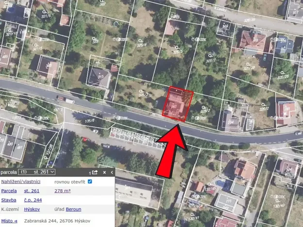 Prodej rodinného domu, Hýskov, Zabranská, 120 m2