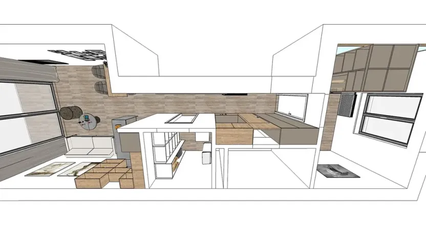 Pronájem bytu 2+kk, Brno, V rejích, 49 m2