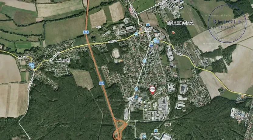 Pronájem komerčního pozemku, Třemošná, Chemická, 2690 m2