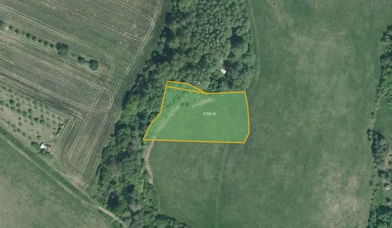 Prodej louky, Roštín, 4622 m2