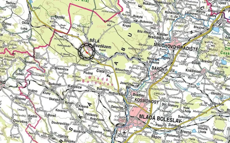 Prodej pole, Bělá pod Bezdězem, 3526 m2