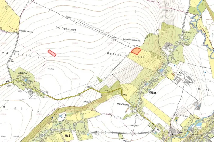 Prodej pole, Luže, 13026 m2