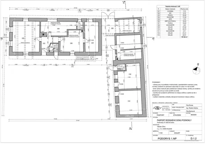 Prodej chalupy, Podmokly, 251 m2