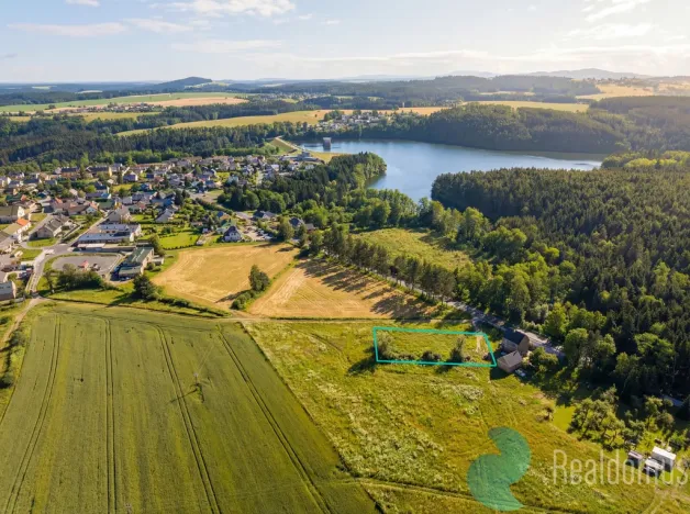 Prodej pozemku, Římov, 1298 m2