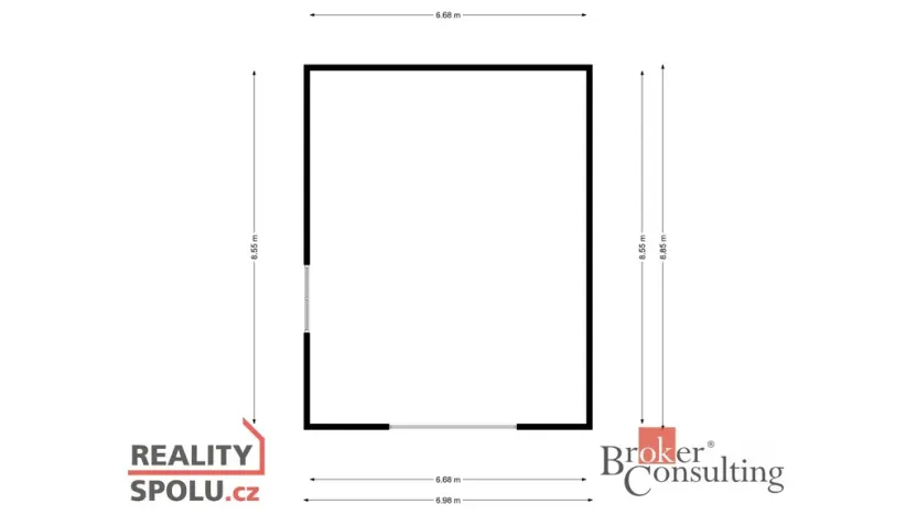 Pronájem skladu, Stěžery, 56 m2