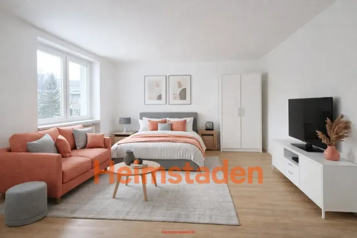 Pronájem bytu 1+kk, Karviná - Nové Město, Brožíkova, 28 m2