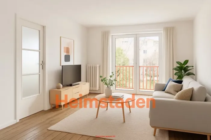 Pronájem bytu 2+1, Karviná - Nové Město, Purkyňova, 48 m2