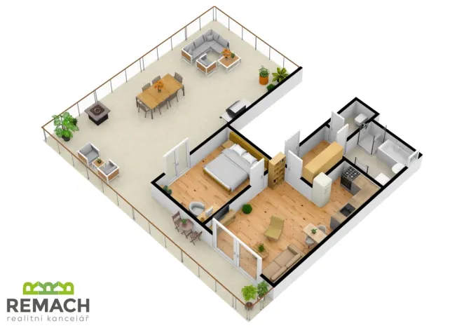 Pronájem bytu 2+kk, Uherské Hradiště, Jindřicha Pruchy, 144 m2