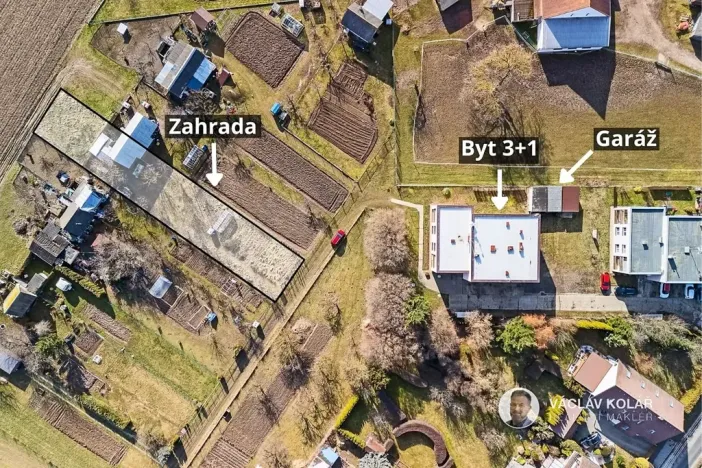 Prodej bytu 3+1, Mžany, 73 m2