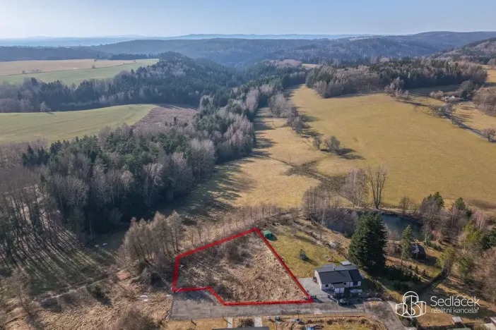 Prodej pozemku pro bydlení, Krajková, 1390 m2