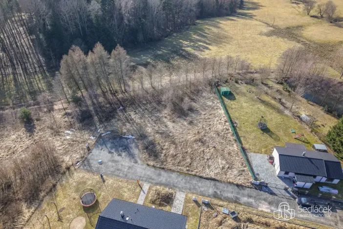 Prodej pozemku pro bydlení, Krajková, 1390 m2