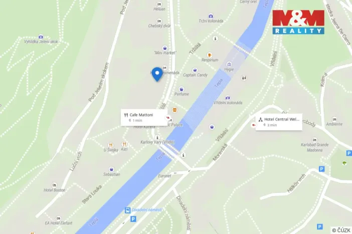 Prodej bytu 2+1, Karlovy Vary, Tržiště, 51 m2