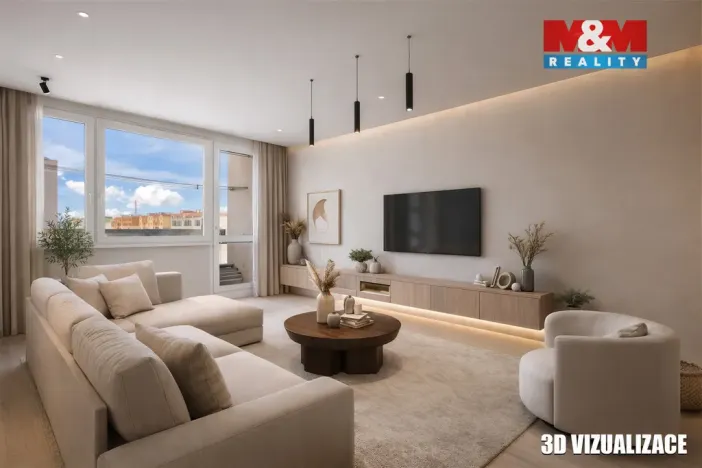 Prodej bytu 4+1, Mladá Boleslav, Na Radouči, 88 m2