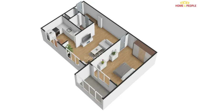 Prodej bytu 2+1, Kolín - Kolín III, Seifertova, 64 m2