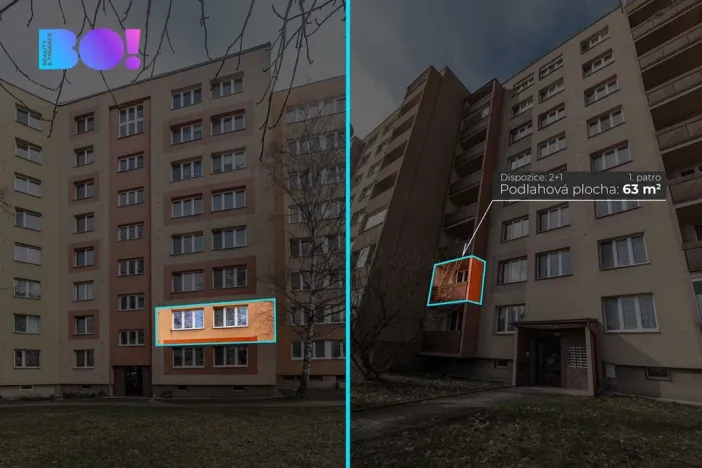 Prodej bytu 2+1, Ostrava, Hornopolní, 64 m2