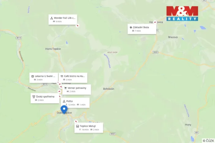 Prodej ubytování, Teplice nad Metují - Dolní Teplice, Aloise Jiráska, 645 m2