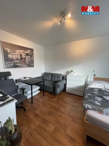 Pronájem bytu 1+1, Děčín - Děčín IX-Bynov, Na Vyhlídce, 34 m2