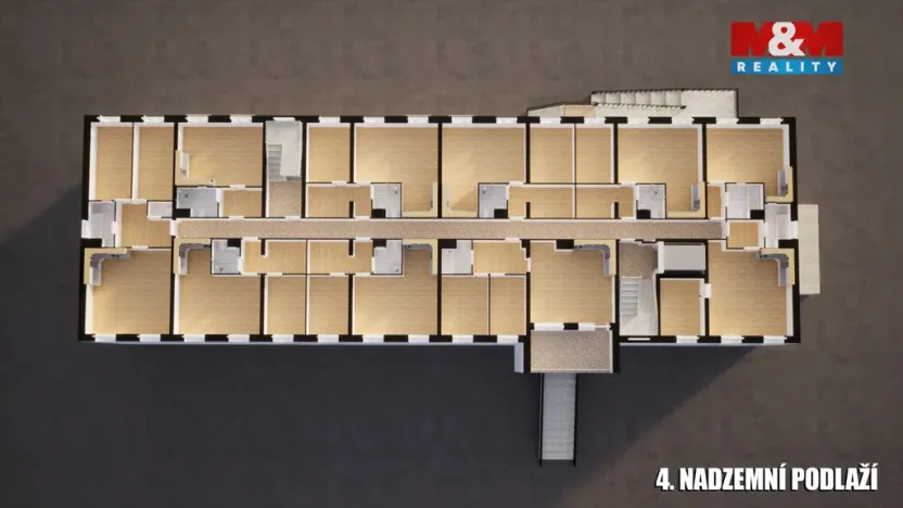 Prodej činžovního domu, Milovice, Topolová, 3337 m2