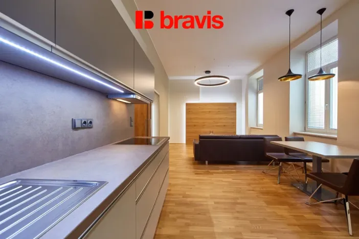 Pronájem bytu 2+kk, Brno, Masarykova, 62 m2