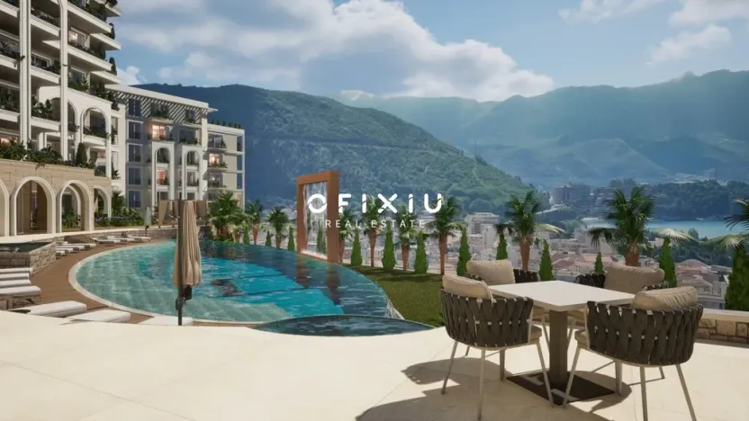 Prodej bytu 1+kk, Budva, Černá Hora, 38 m2