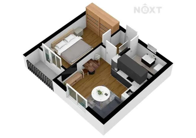 Prodej bytu 2+kk, Česká Lípa, Hradecká, 42 m2