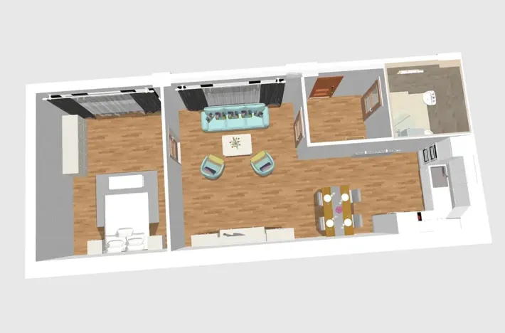 Pronájem bytu 2+kk, Brno, Štefánikova, 61 m2