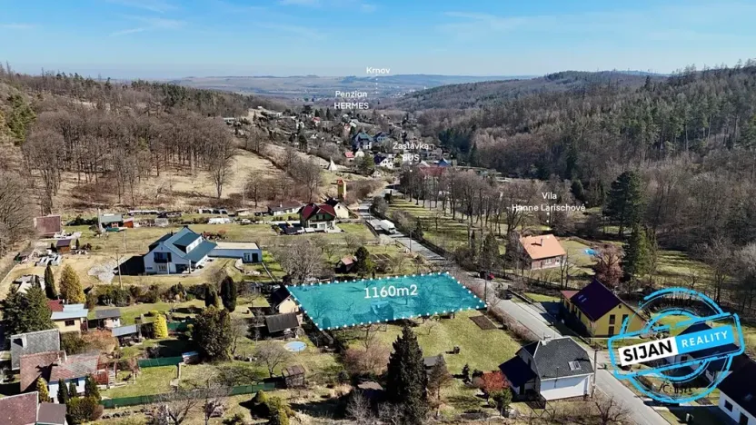 Prodej pozemku pro bydlení, Krnov, Ježník, 1160 m2