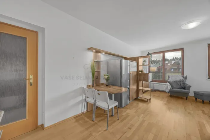 Prodej bytu 1+kk, Praha - Podolí, Dvorecká, 34 m2