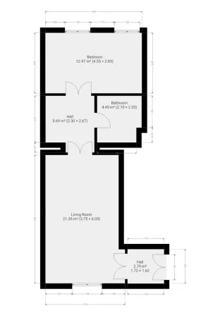 Pronájem bytu 2+kk, Praha - Žižkov, Krásova, 50 m2