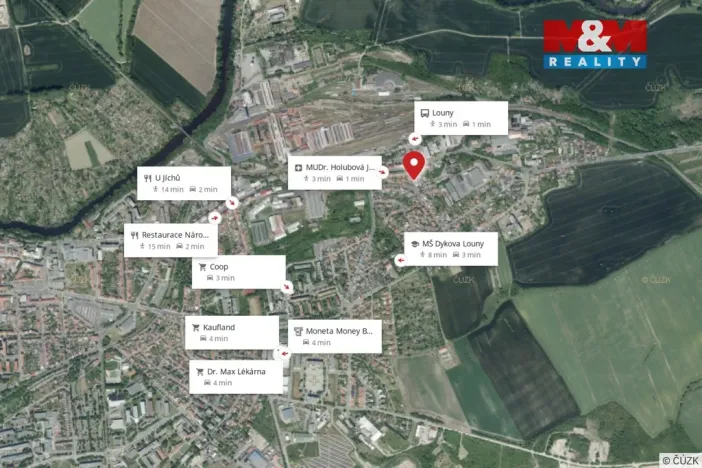 Prodej rodinného domu, Louny, Bezručova, 168 m2