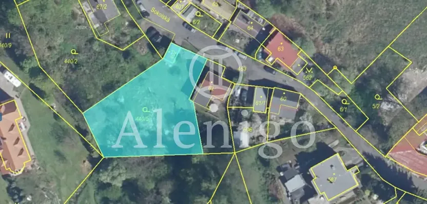 Prodej pozemku pro bydlení, Karlovy Vary, Sokolská, 1151 m2