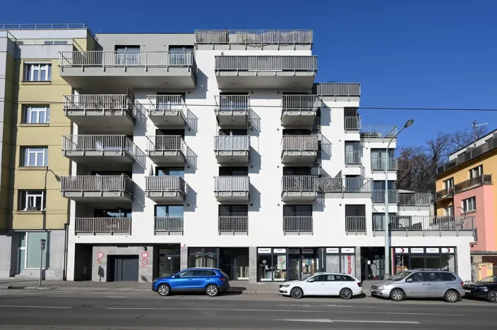 Pronájem bytu 1+kk, Praha - Smíchov, Plzeňská, 43 m2