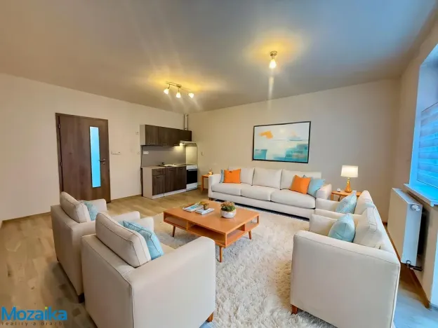 Pronájem bytu 1+kk, Lanškroun - Ostrovské Předměstí, Na Valech, 40 m2