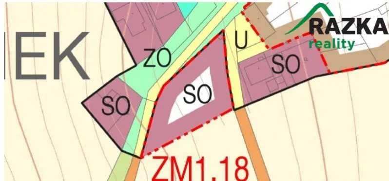 Prodej pozemku pro bydlení, Bystřice nad Pernštejnem - Domanínek, 953 m2