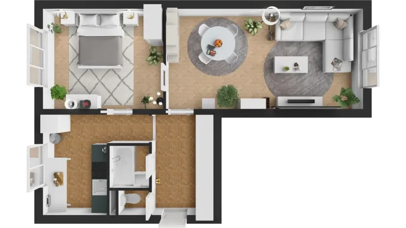 Prodej bytu 2+1, Praha - Břevnov, Nad alejí, 58 m2