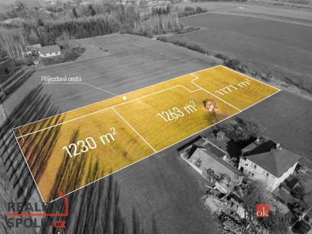 Prodej pozemku pro bydlení, Třinec - Osůvky, 1230 m2