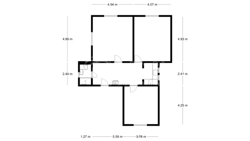 Pronájem bytu 3+1, Praha - Velká Chuchle, V úvoze, 80 m2
